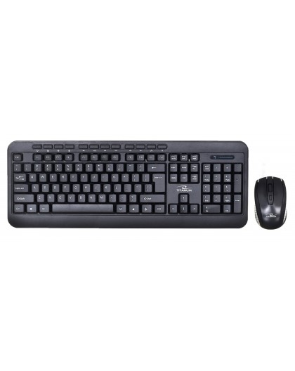 TITANUM TK109 Wireless set - USB keyboard + mouse Black
