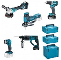 Makita DLX5044TJ cordless combo kit