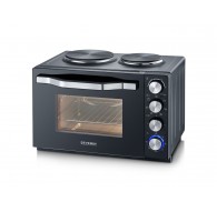 Severin TO 2074 toaster oven 30 L 2500 W Black Grill