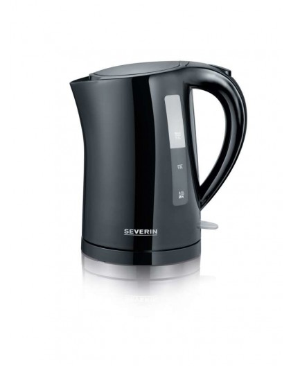 Severin WK 3498 electric kettle 1.5 L 2200 W Black