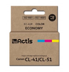 Actis KC-41R Ink (replacement for Canon CL-41/CL-51 Standard 18 ml color: cyan, magenta, yellow)