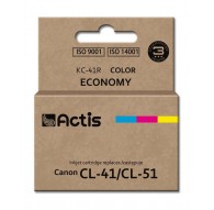 Actis KC-41R Ink (replacement for Canon CL-41/CL-51 Standard 18 ml color: cyan, magenta, yellow)