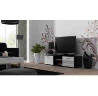 Cama TV stand SOHO 140 black/white gloss