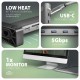 AXAGON HMC-10HLS multiport hub, 4x USB-A and 2x USB-C, HDMI 4K/60Hz, RJ-45, SD/microSD, PD 100W