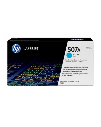 HP 507A - cyan - original - LaserJet -