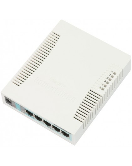 Mikrotik RB260GS Gigabit Ethernet (10/100/1000) Power over Ethernet (PoE) White
