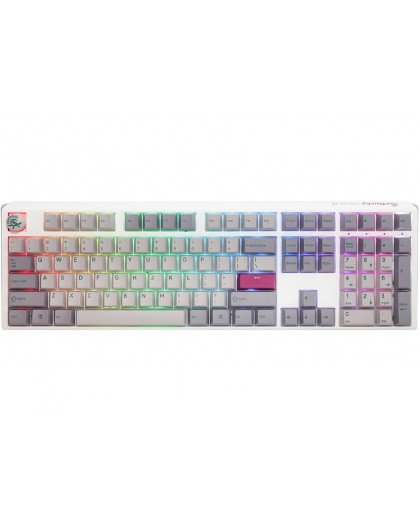 Клавиатура Ducky One 3 RGB Игровая USB QWERTY US English Серый