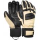 REUSCH MASTER PRO GLOVES SIZE 9 BEIGE AND BLACK