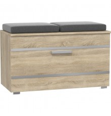 Topeshop OPAL SZAFKA SONOMA shoe organizer Closed Oak