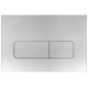 Flush plate for concealed frames - slim