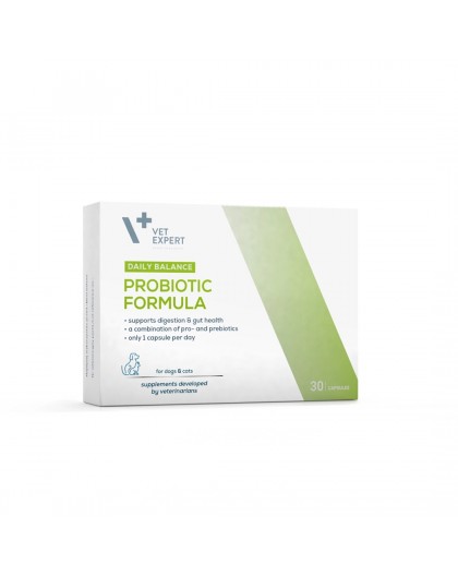 VETEXPERT Probiotic Formula - probiotic for dogs and cats - 30 pcs