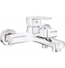 Wall-mounted bathtub mixer