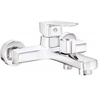 Wall-mounted bathtub mixer