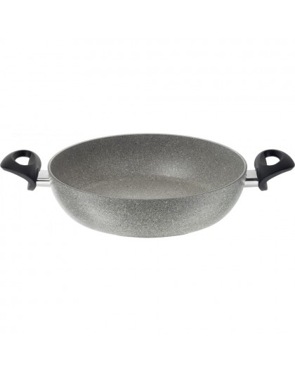 BALLARINI Ferrara deep frying pan with 2 handles 28 cm granite FERG3K0.28D