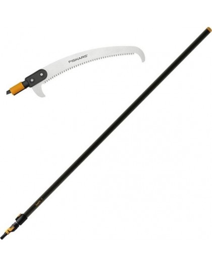 Curved saw + telescopic handle