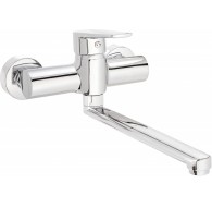 Wall-mounted kitchen faucet