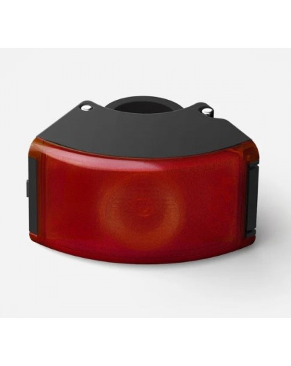 BOOKMAN Curve Rear bicycle light Black, Red