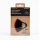 BOOKMAN Curve Rear bicycle light Black, Red