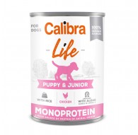 CALIBRA Dog Life Puppy&Junior Chicken & rice - wet dog food - 400g