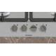 Siemens EG6B5PK90 hob Black, Stainless steel Built-in 60 cm Gas 4 zone(s)