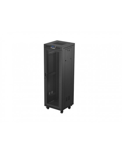 19" freestanding rack cabinet 37U 600X600 black
