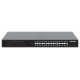 Intellinet 24-Port Gigabit Ethernet PoE+ Switch with 2 SFP Ports IEEE 802.3at/af (PoE+/PoE) Compliant, PoE Power Budget of 370 W