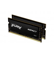 Kingston Technology FURY 64GB 3200MT/s DDR4 CL20 SODIMM (Kit of 2) Impact