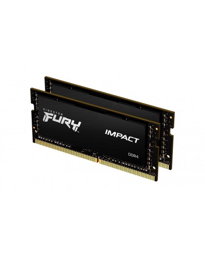 Kingston Technology FURY 64GB 3200MT/s DDR4 CL20 SODIMM (Kit of 2) Impact