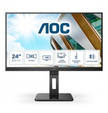 AOC P2 24P2QM LED display 60.5 cm (23.8") 1920 x 1080 pixels Full HD Black