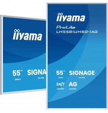 iiyama 55" 4K UHD Digital Signage Display — Sleek, Flexible, and Ready for Any Creative Space