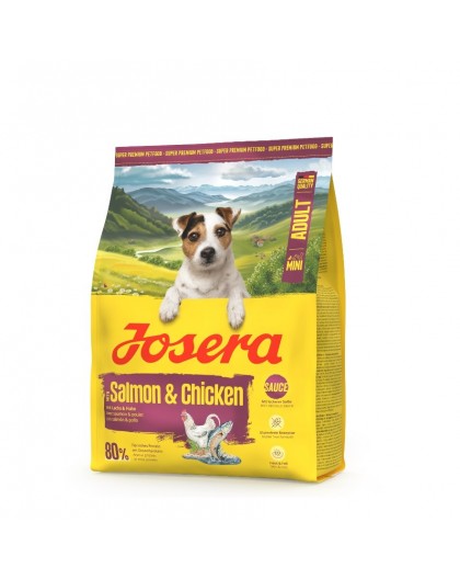 JOSERA Mini Salmon & Chicken - dry dog food - 900g