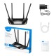 Wireless router CUDY LT400 EU Wi-Fi 300 Mbps 2.4 GHz 4G LTE SIM Black