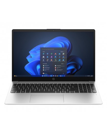 HP 250R G10 Intel Core 5 120U Laptop 39.6 cm (15.6") Full HD 16 GB DDR4-SDRAM 512 GB SSD Wi-Fi 6 (802.11ax) Windows 11 Home Silv