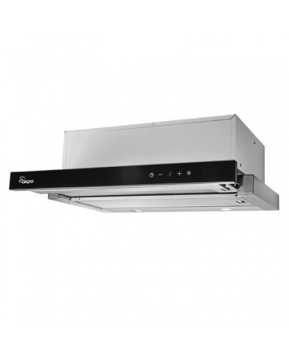 Akpo WK-7 Light Glass Touch 60 Under-cabinet cooker hood Black, Inox