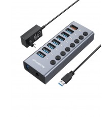 GRAUGEAR G-HUB71-A interface hub USB 3.2 Gen 1 (3.1 Gen 1) Type-A 5000 Mbit/s