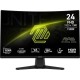 MSI MAG 242C computer monitor 59.9 cm (23.6") 1920 x 1080 pixels Full HD LCD Black