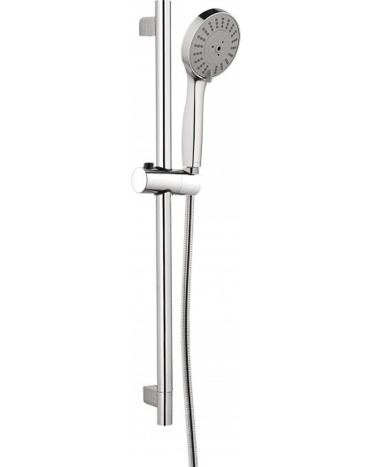3-function shower set with rail