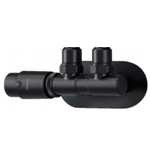 Thermostatic valve for bathroom radiator - left