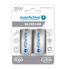 Rechargeable Batteries everActive R14/C Ni-MH 3500 mAh ready to use