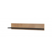 Cama set of two shelves 125cm SOHO lefkas oak/black