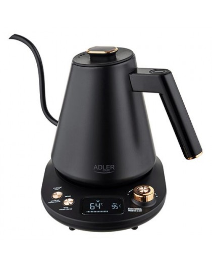 Adler AD 1349 Electric kettle with long spout 1.0L Black