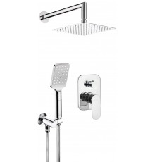 Concealed shower set