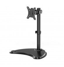 Gembird MS-D1ST-04 Monitor desk stand (rotate, tilt, swivel), 13”-32”, black