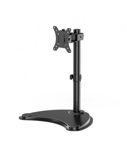 Gembird MS-D1ST-04 Monitor desk stand (rotate, tilt, swivel), 13”-32”, black