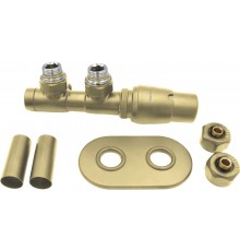 Thermostatic valve for bathroom radiator - right