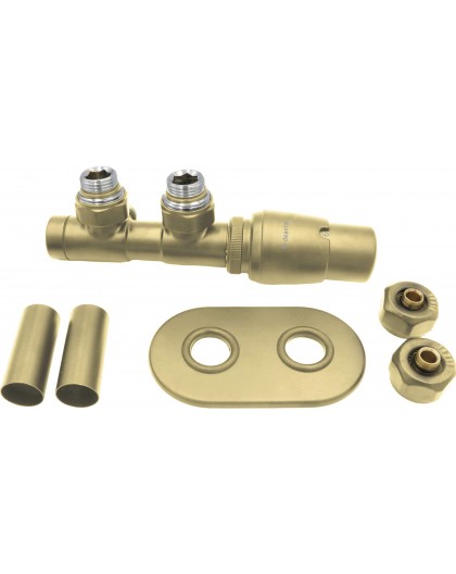 Thermostatic valve for bathroom radiator - right