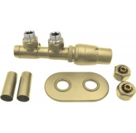 Thermostatic valve for bathroom radiator - right