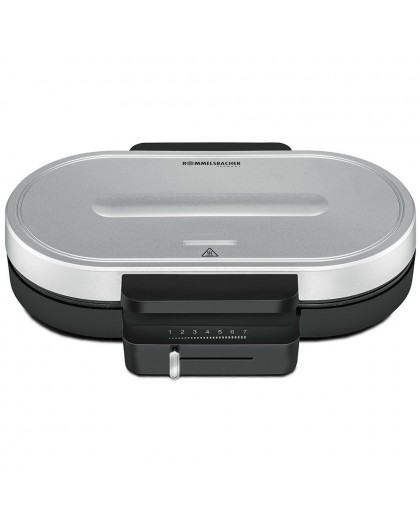 Rommelsbacher WA 1250 waffle iron 2 waffle(s) 1250 W Silver