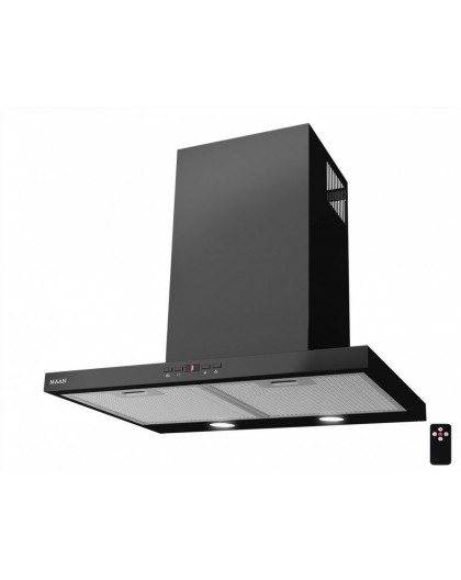 Wall-mounted chimney kitchen hood MAAN Siena Soft 60 305 m3/h, Black