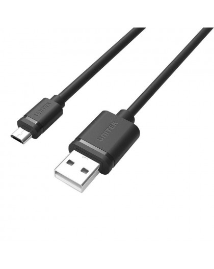 UNITEK Y-C451GBK USB cable 1 m USB 2.0 USB A Micro-USB B Black